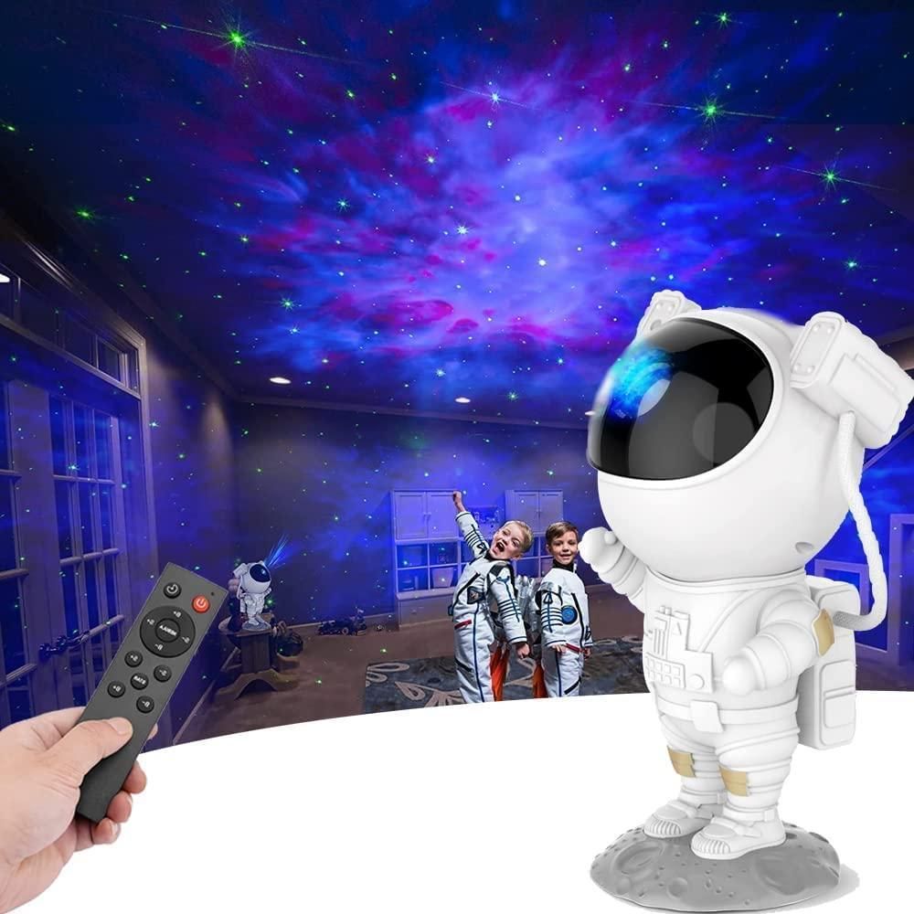 Astronaut Galaxy Projector - 360 Head Rotation With Remote Control